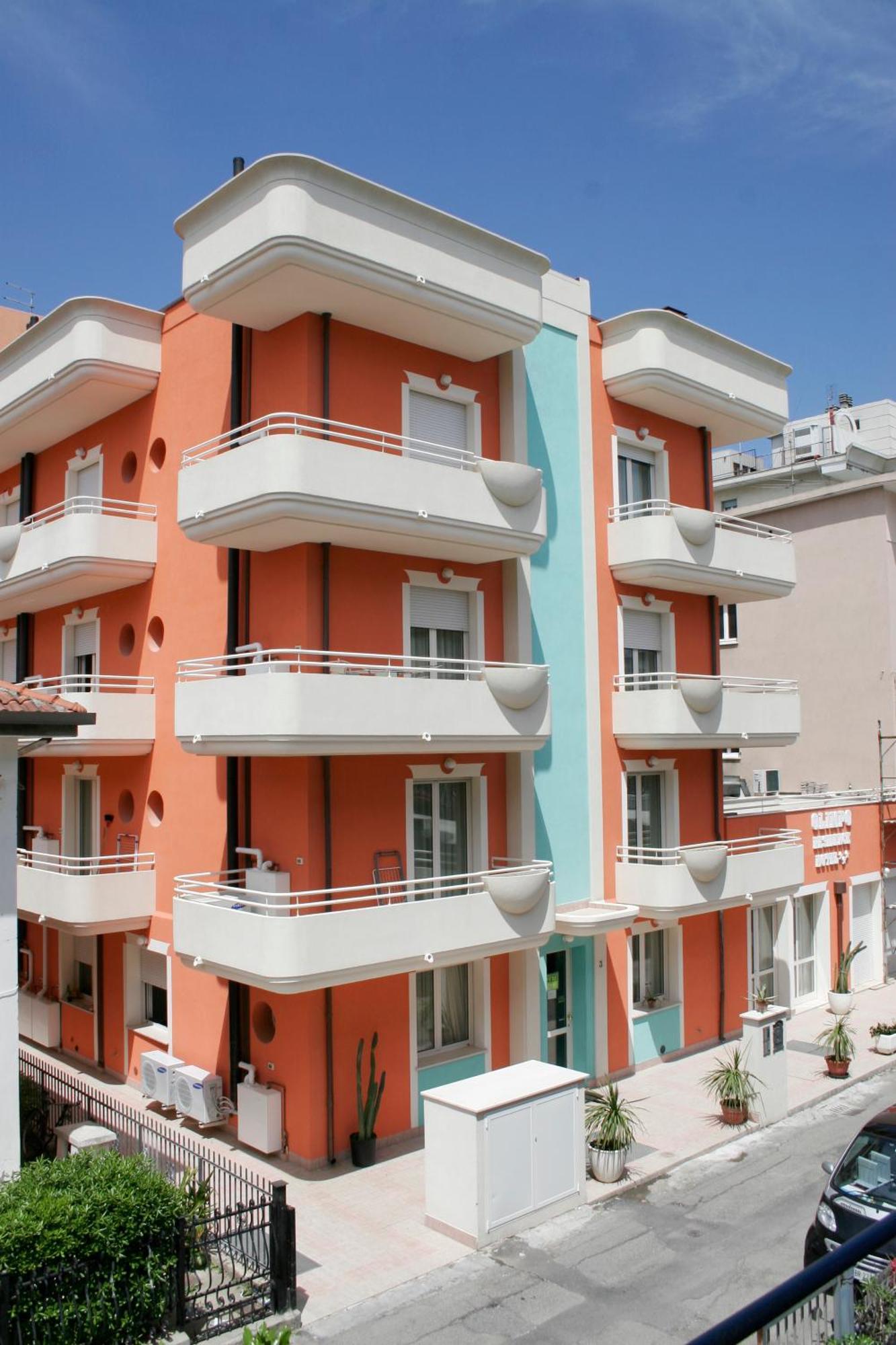Residence Olimpo Ріміні Екстер'єр фото